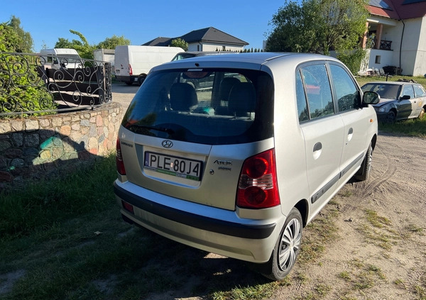 Hyundai Atos cena 4500 przebieg: 80847, rok produkcji 2004 z Kalwaria Zebrzydowska małe 37